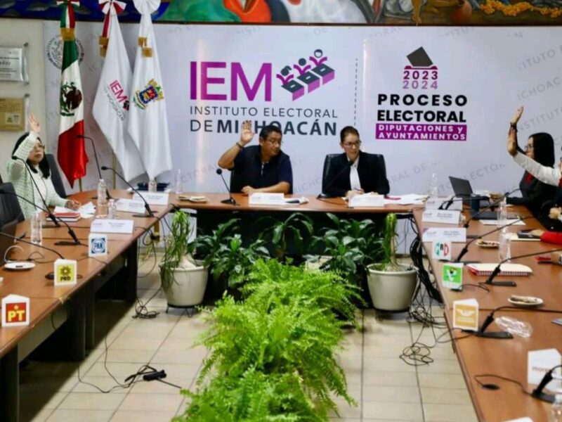 IEM expone sobre la seguridad electoral en Michoacán