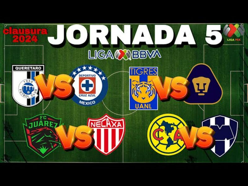 jornada 5 liga mx 2024