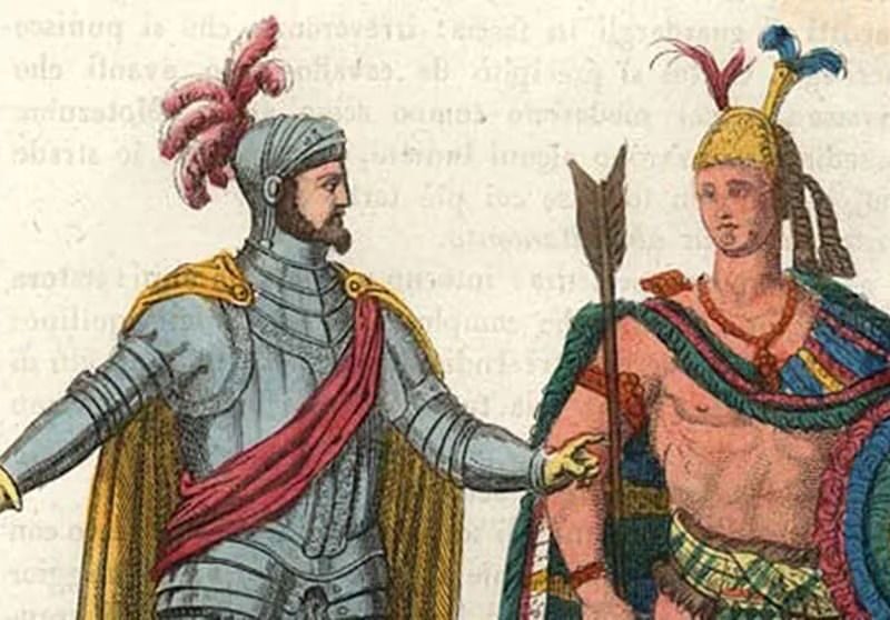 moctezuma y hernán cortés conquista