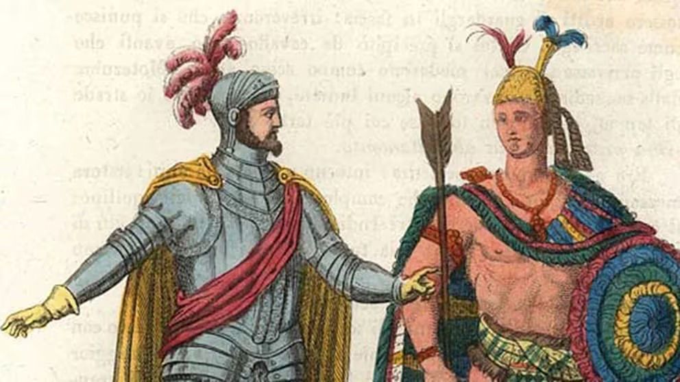 moctezuma y hernán cortés conquista