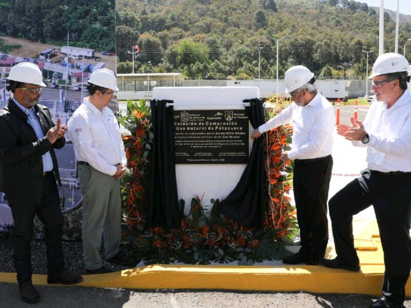 Nueva estación de gas de Cenegas en Pátzcuaro, Michoacán