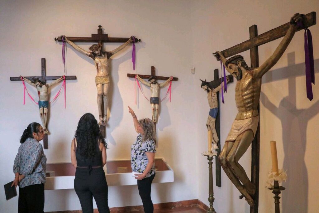 Colección de Cristos en Morelia arte Colonial