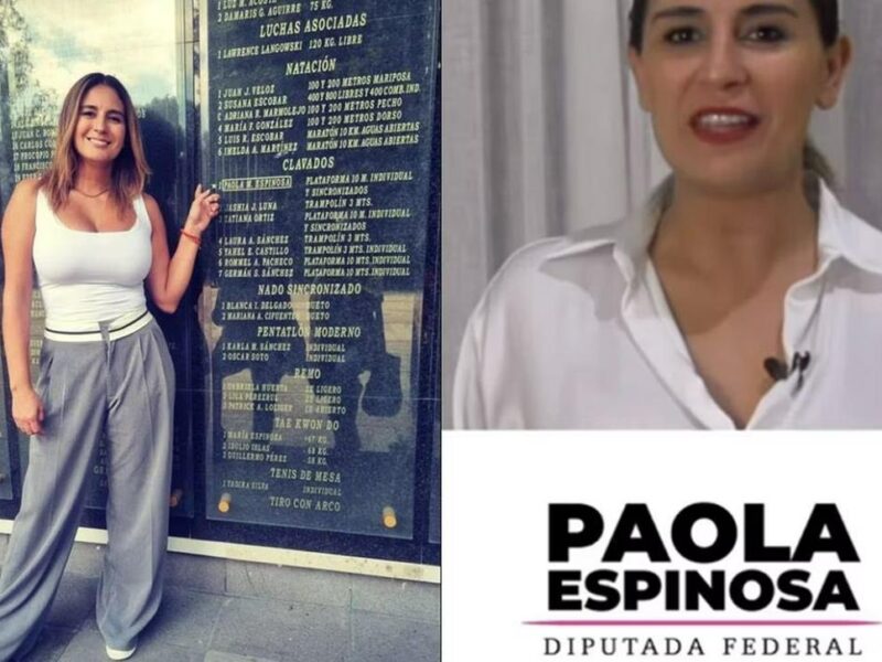 deportistas a diputadas paola espinosa