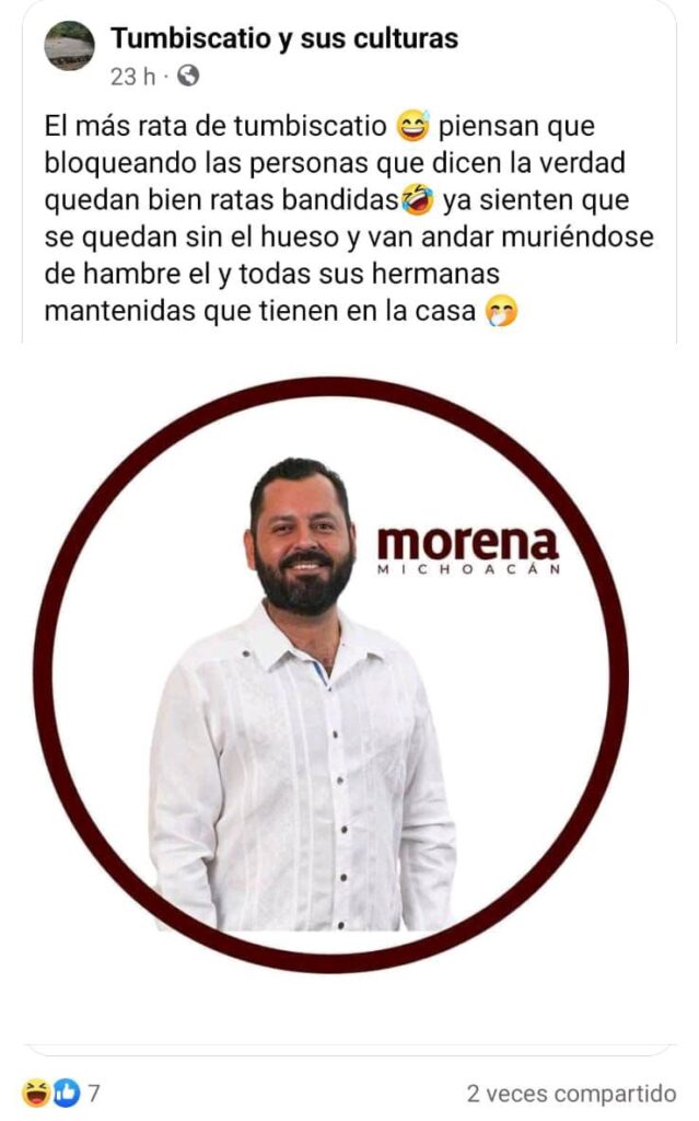 candidato morena tumbiscatío los templarios 2