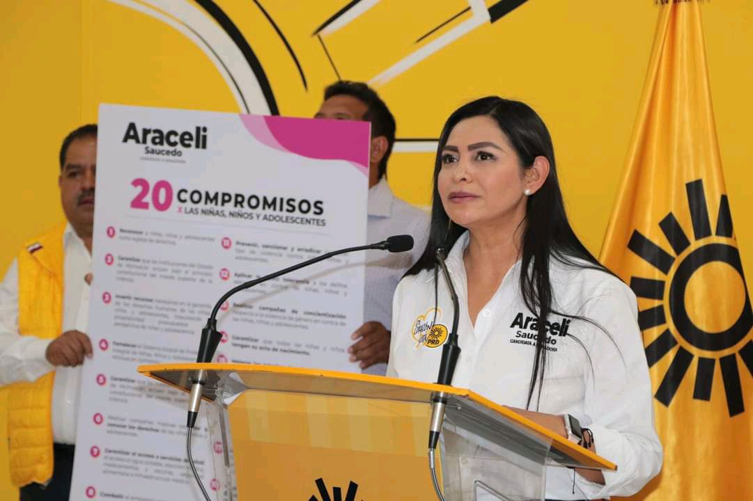 compromisos araceli saucedo niñez adolescentes