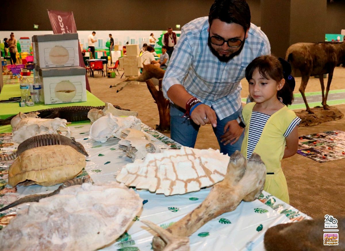 invitan a niños a explorar la fauna en Festival Michoacán de Origen