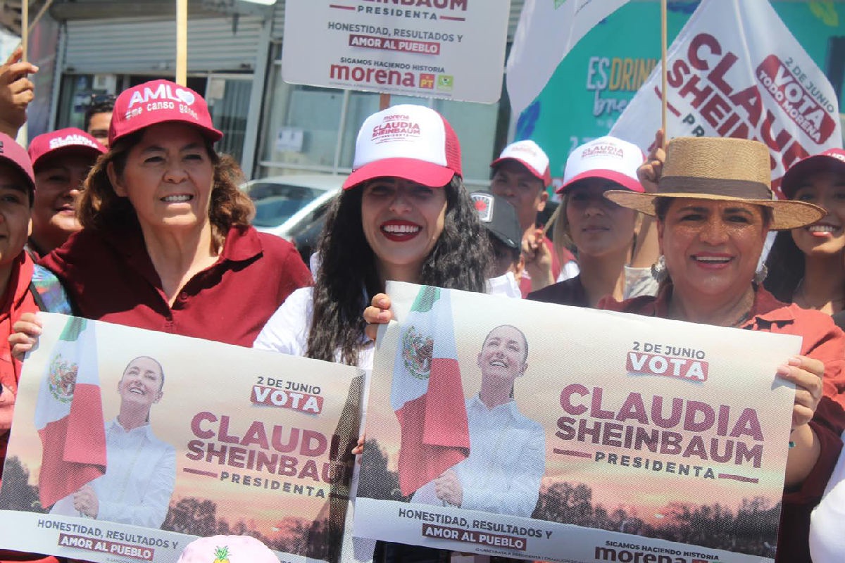 MorenaPTVerde candidatas juanitas en Michoacán