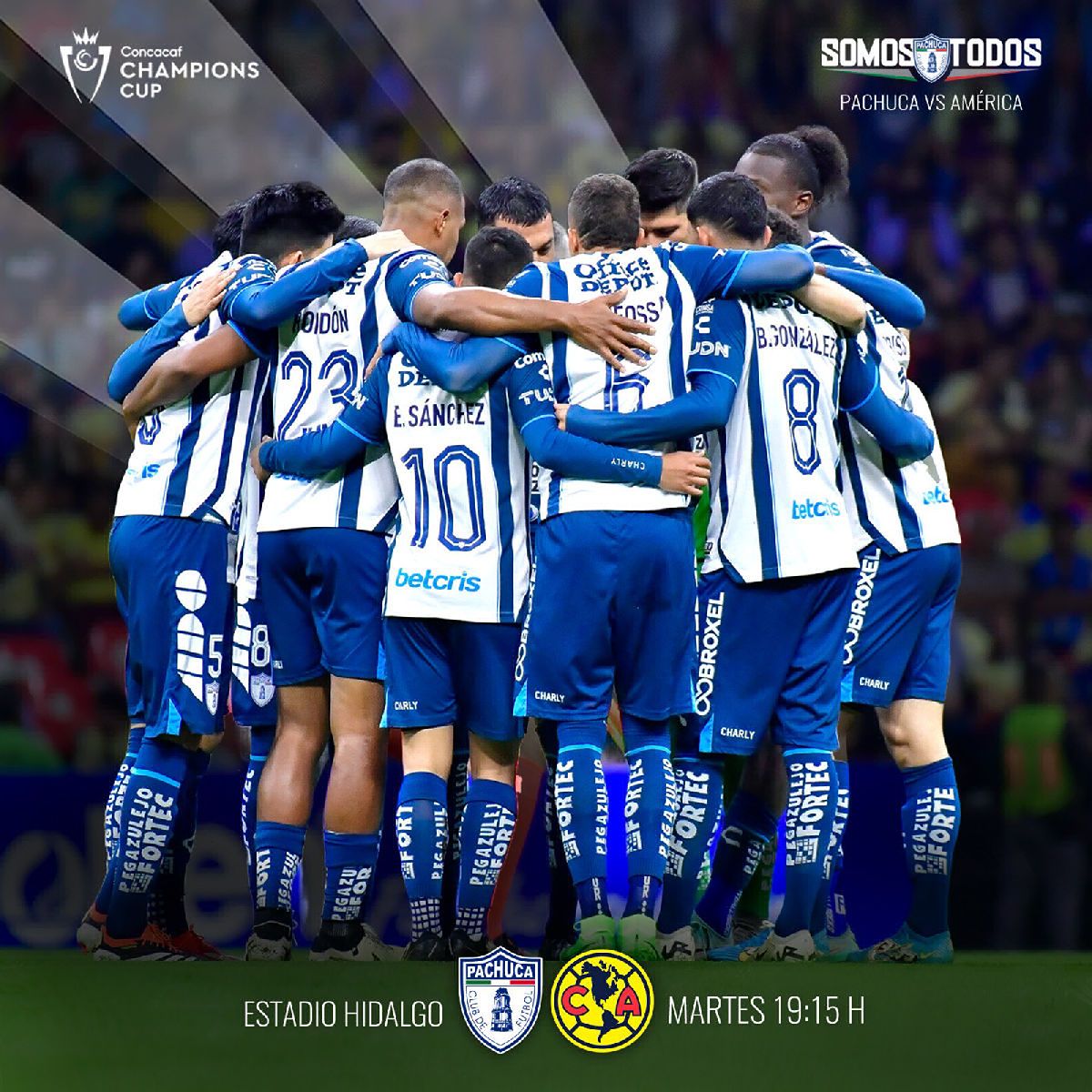 pachuca américa semifinal concacaf champions