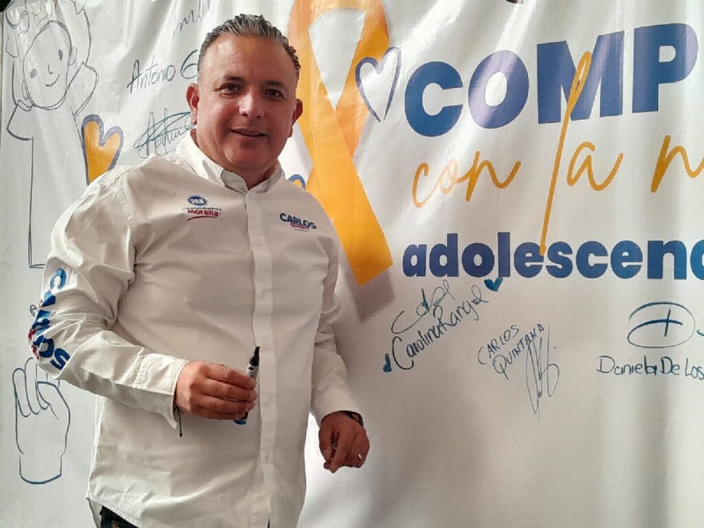 candidato promete apoyo para niños con cáncer