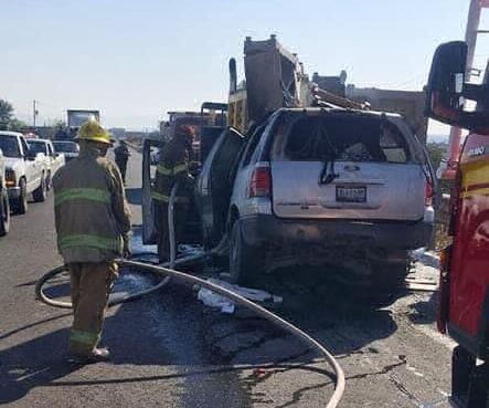 choque camioneta camión la piedad 2