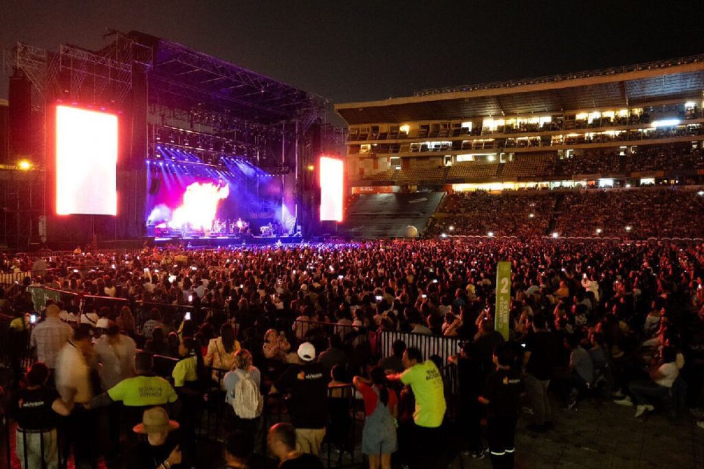 Concierto Alejandro Sanz en Morelia - estadio morelos