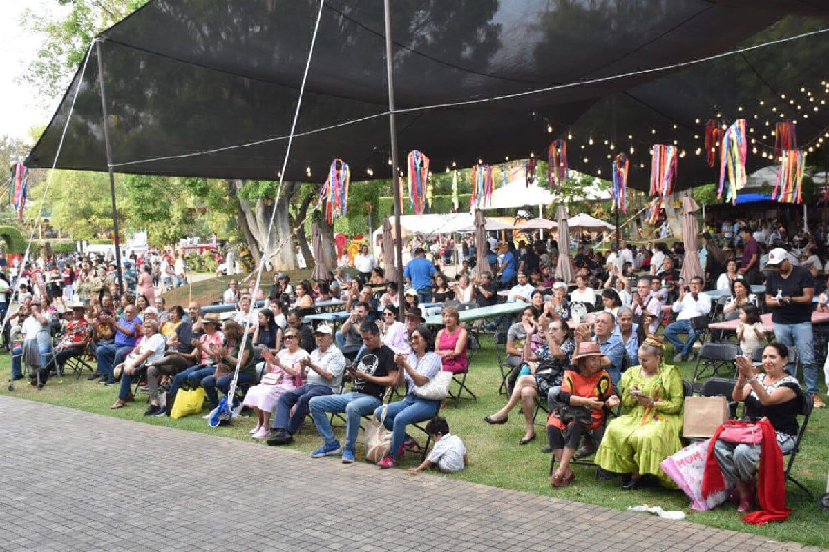 domingo familiar en el Festivial Michoacán de Origen