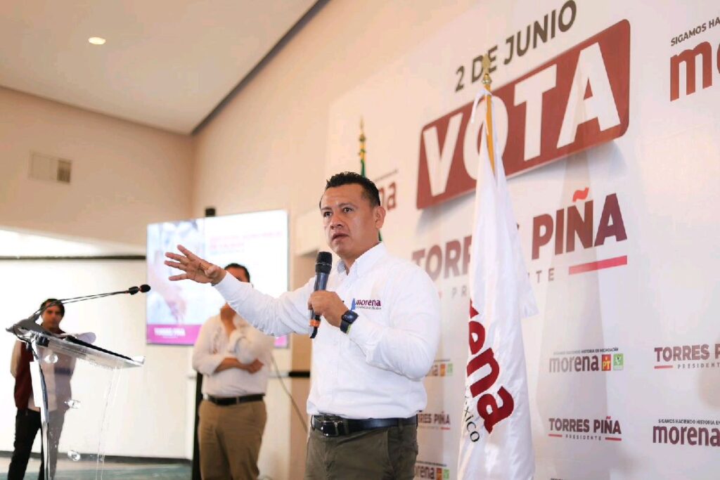 el candidato proyecta rehabilitar red potable en Morelia