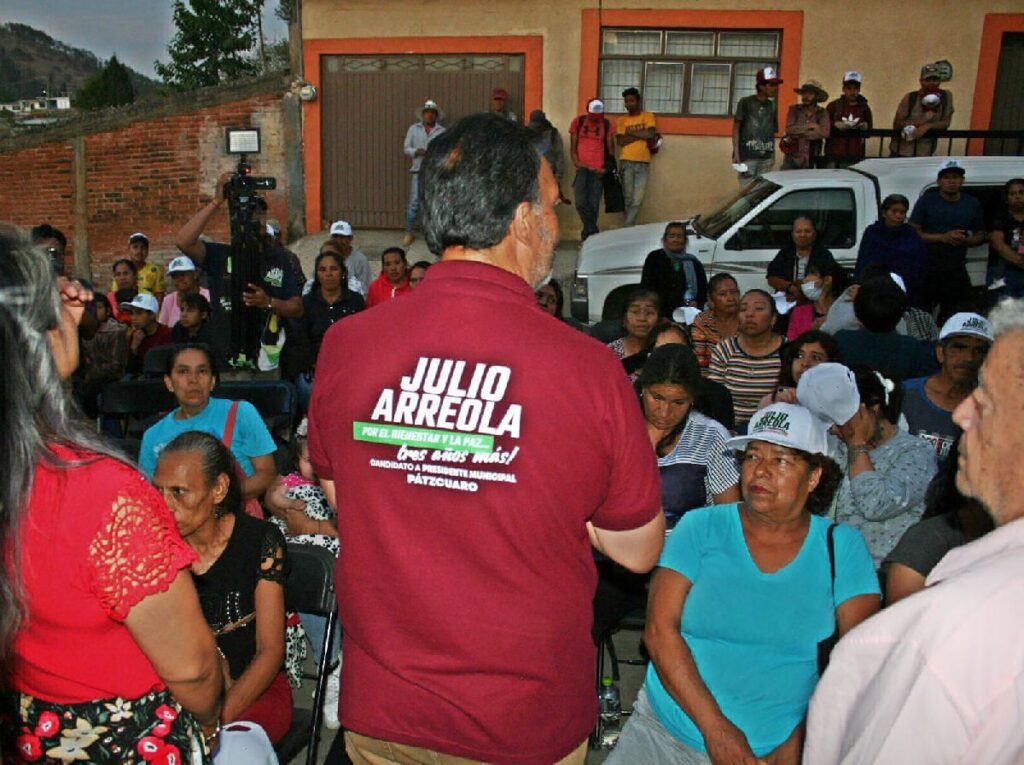 Eleccionas en Pátzcuaro a la victoria con Julio Arreola - mitin