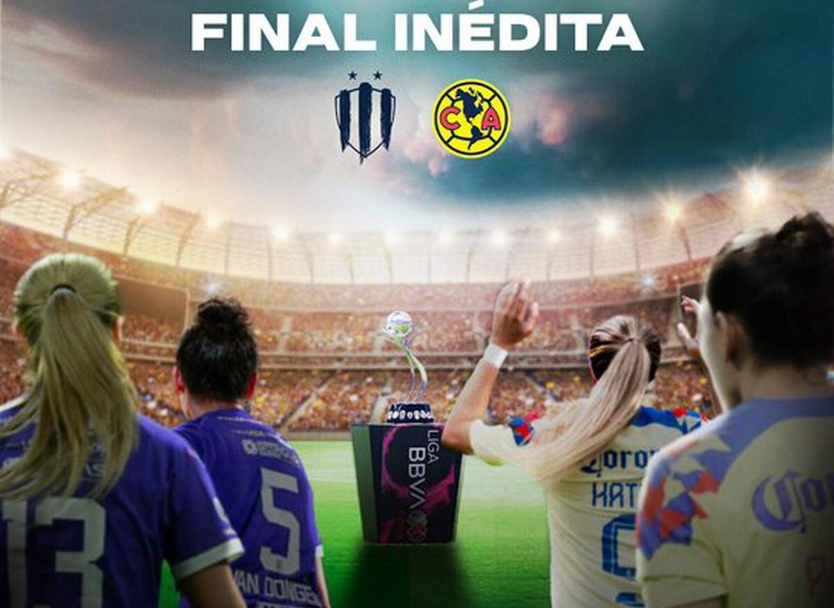 Final de la Liga Femenil MX entre América y Monterrey