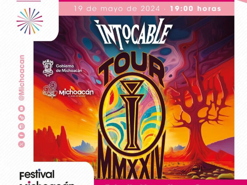 Intocable hará vibrar el Estadio Venustiano Carranza en Morelia