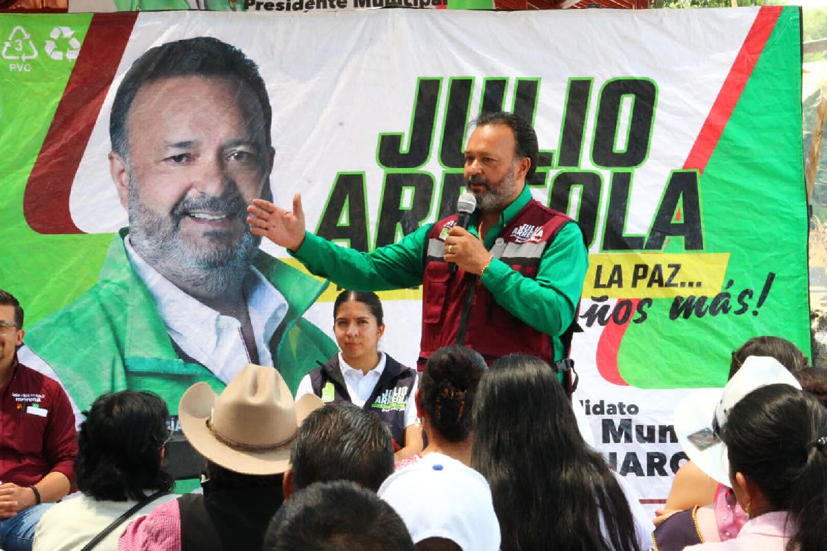 Julio Arreola agradece el apoyo a su reelección en Pátzcuaro