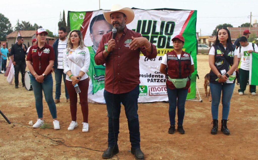 Julio arreola por la presidencia municipal