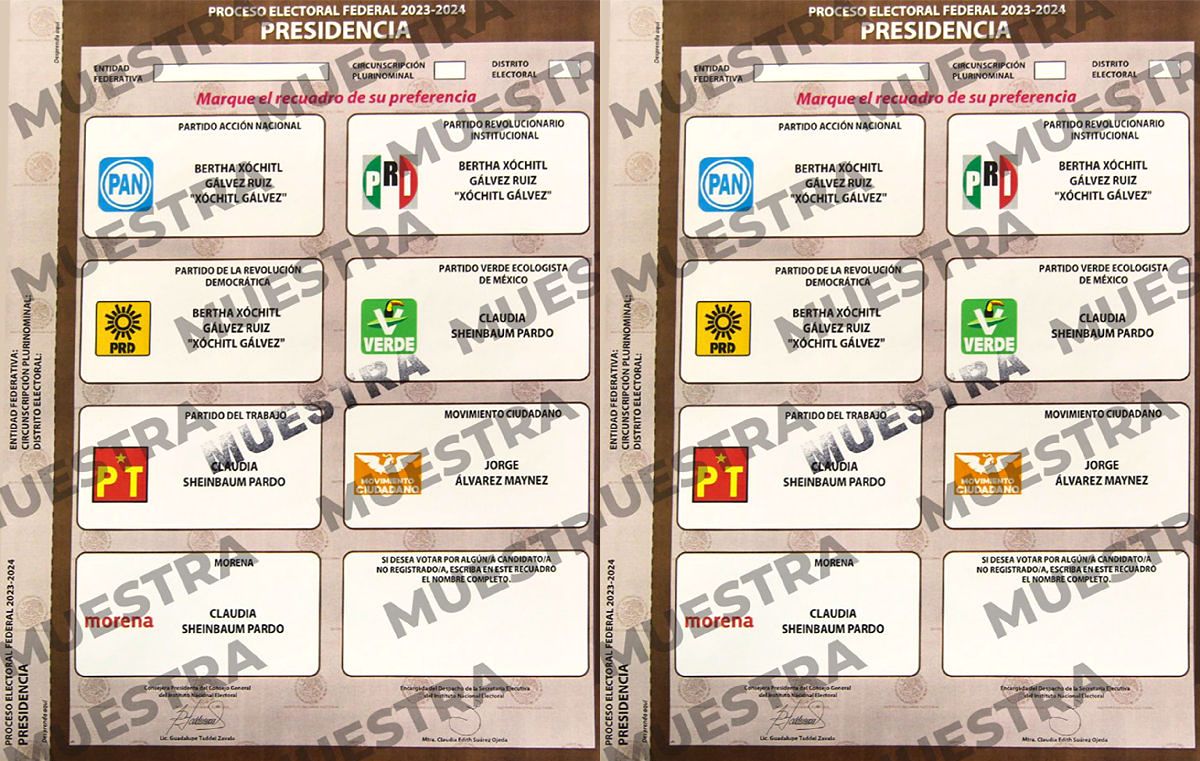 La autenticidad de las boletas electorales