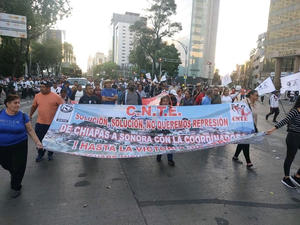 maestros tomarán calles y bloquean vialidades en Morelia