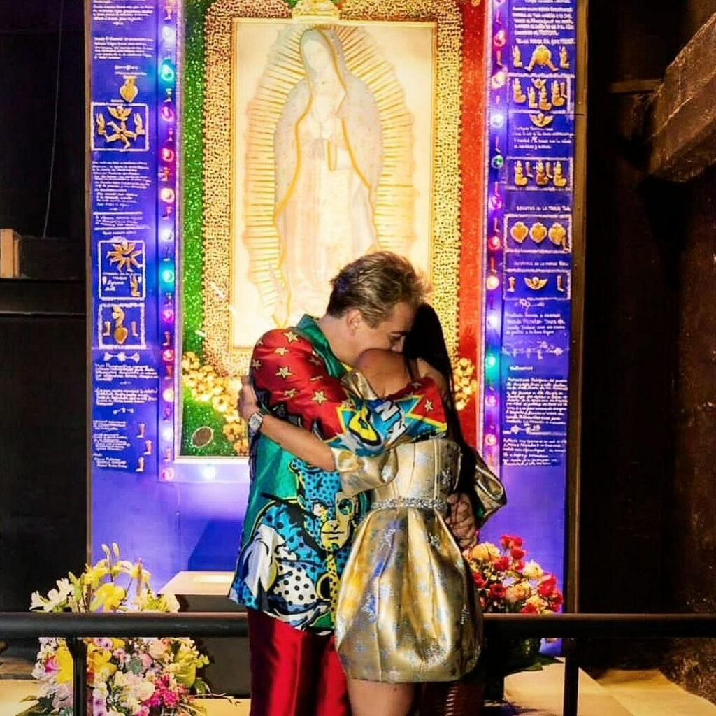 Mariela Sánchez y Cristian Castro - virgen Guadalupe