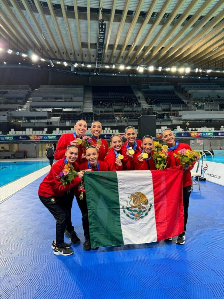 mexicanas se llevan competencia mundial de natación artística