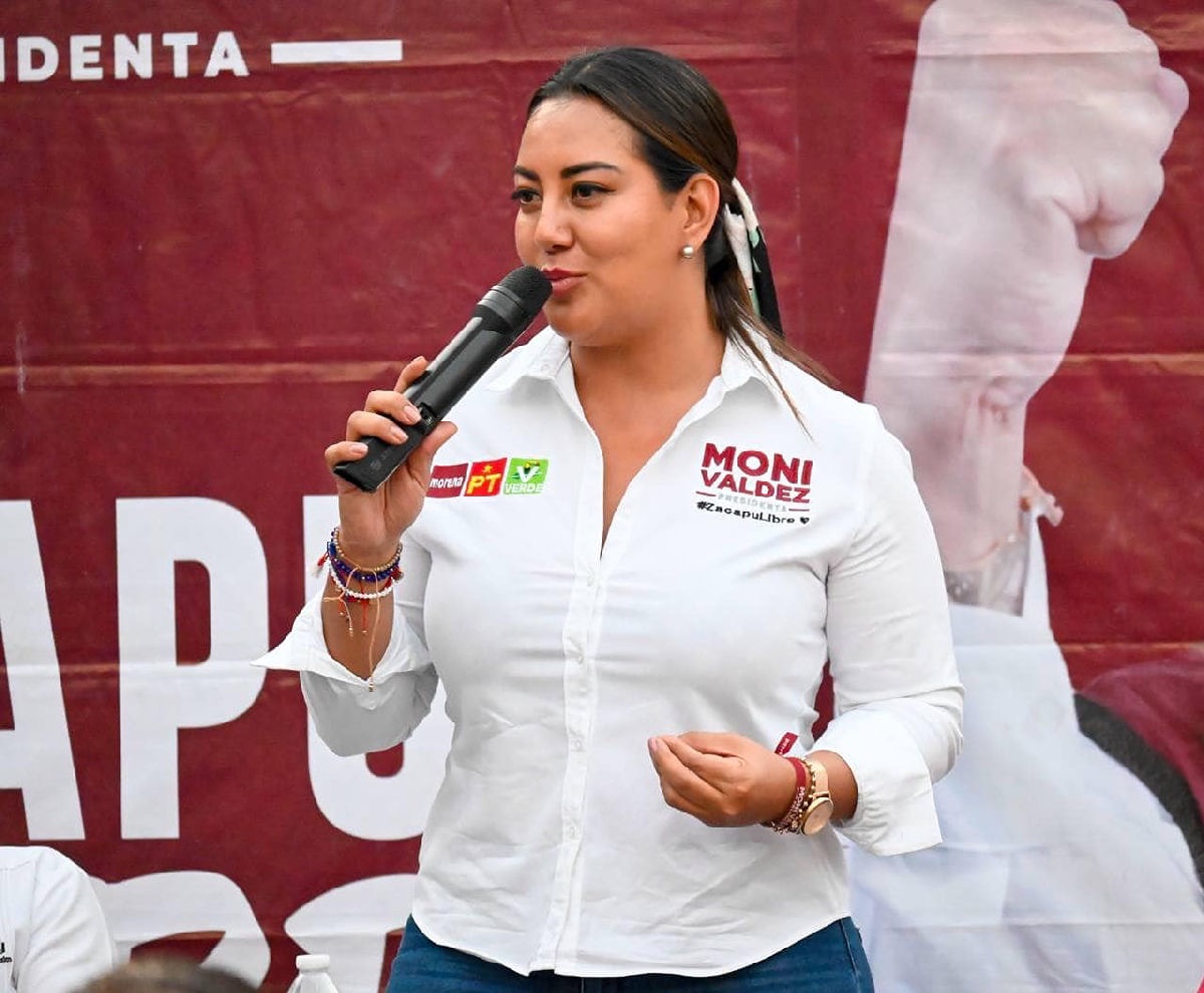 Mónica Valdez promete cuarta transformación para Zacapu