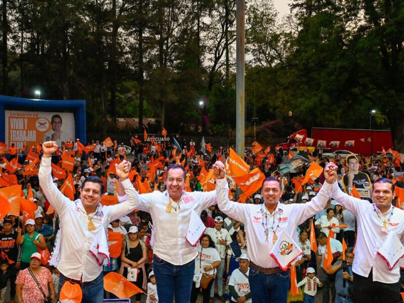 Oscar Escobar impulsa candidatura de Herrera en elecciones en Michoacán