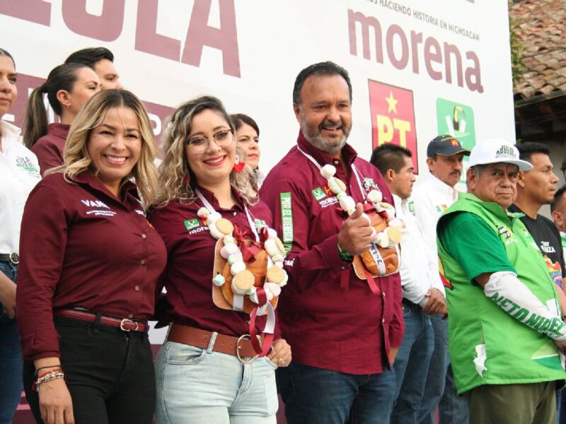 Pátzcuaro decidido a dar apoyo a Julio Arreola con su voto
