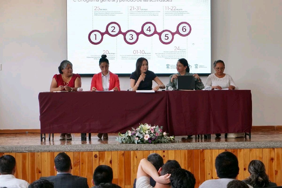 Pot excelencia STEM premia a mujeres de Michoacán