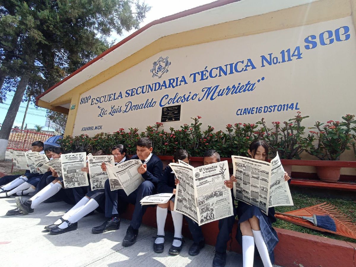 proyecto de periódico escolar "El venadito" trasciende Atapaneo