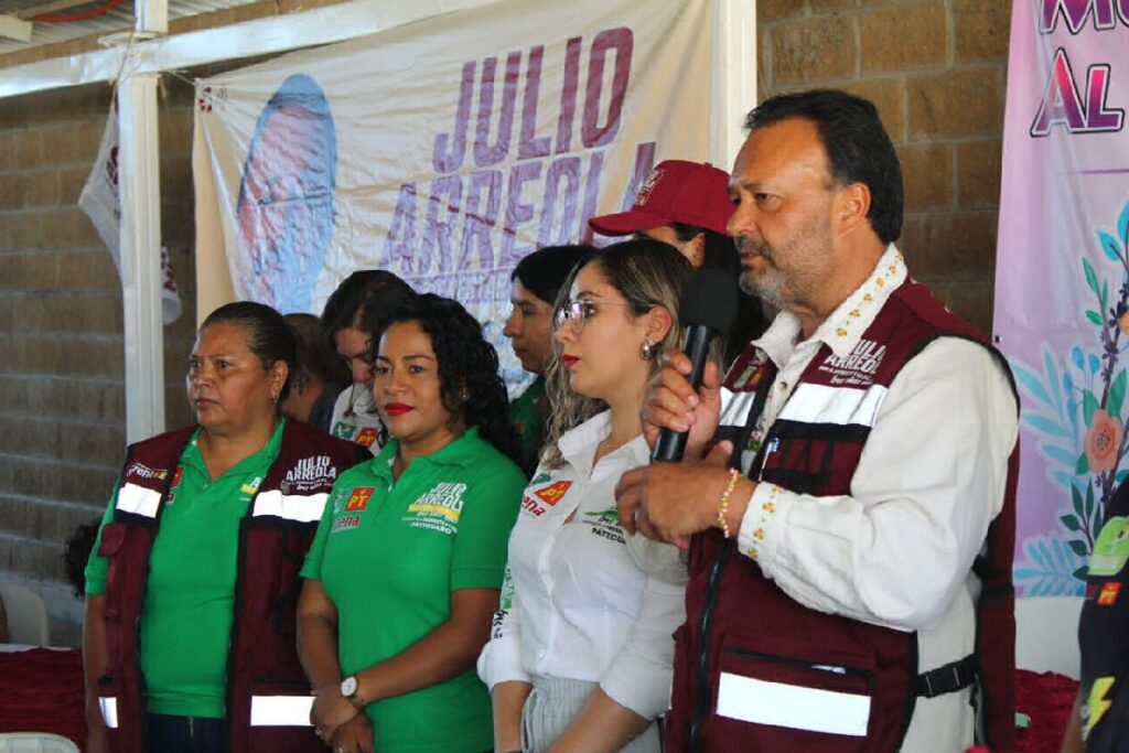Recibe fuerte apoyo Julio arreola en Pátzcuaro - campaña