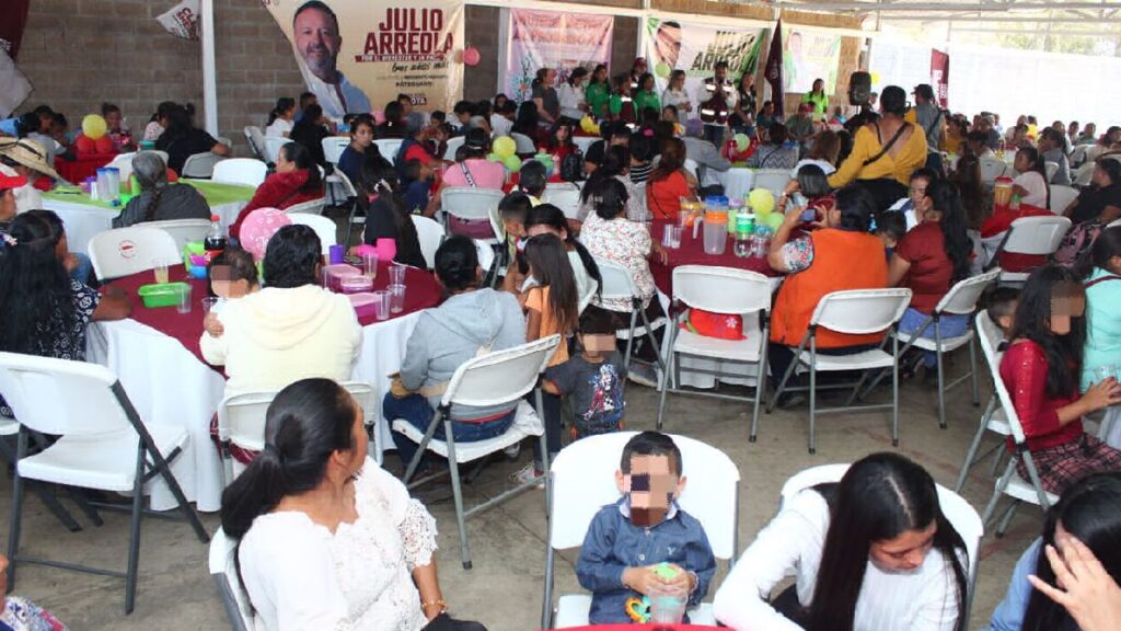 Recibe fuerte apoyo Julio arreola en Pátzcuaro - evento