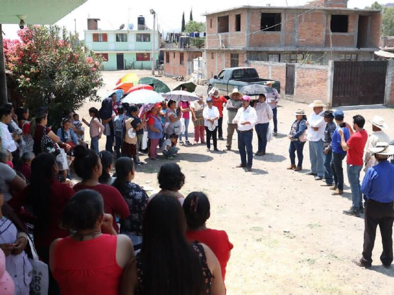 Roberto Carlos promete apoyo rural en Morelia en su campaña