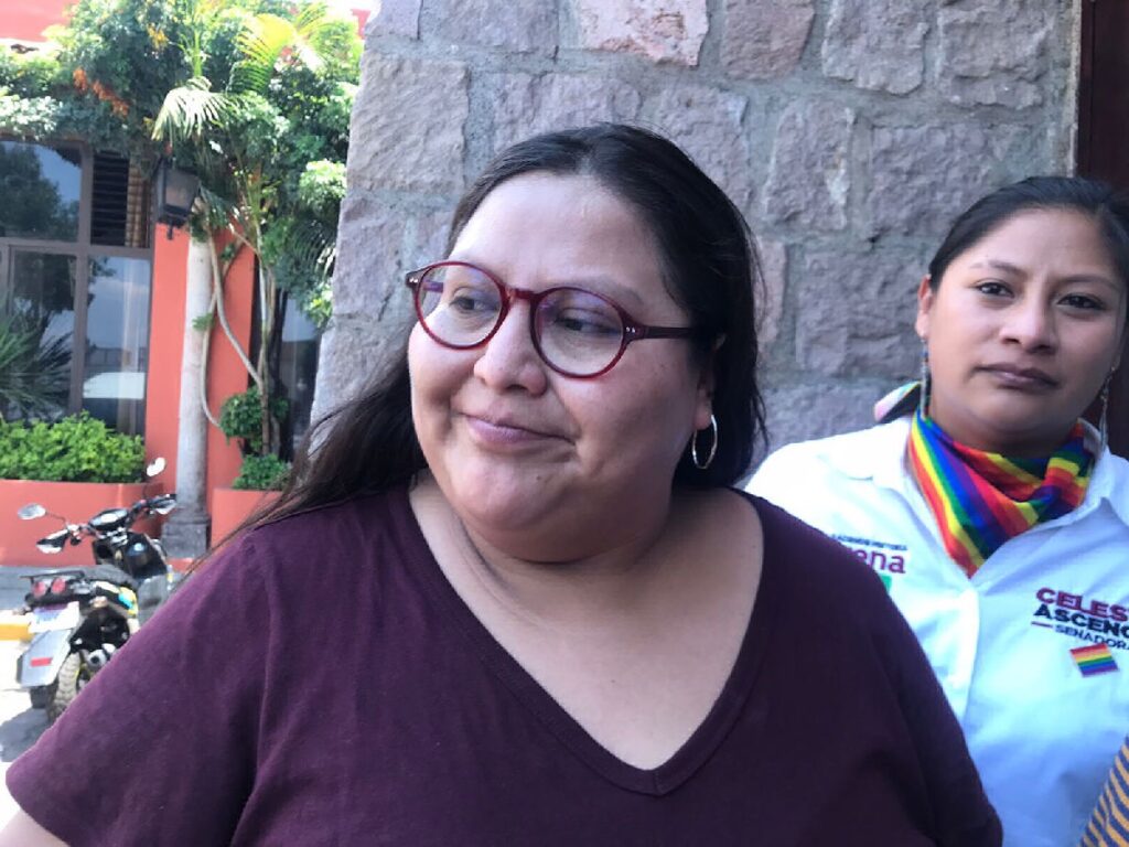 secretaria general de Morena habla de la inseguridad en elecciones de Michoacán