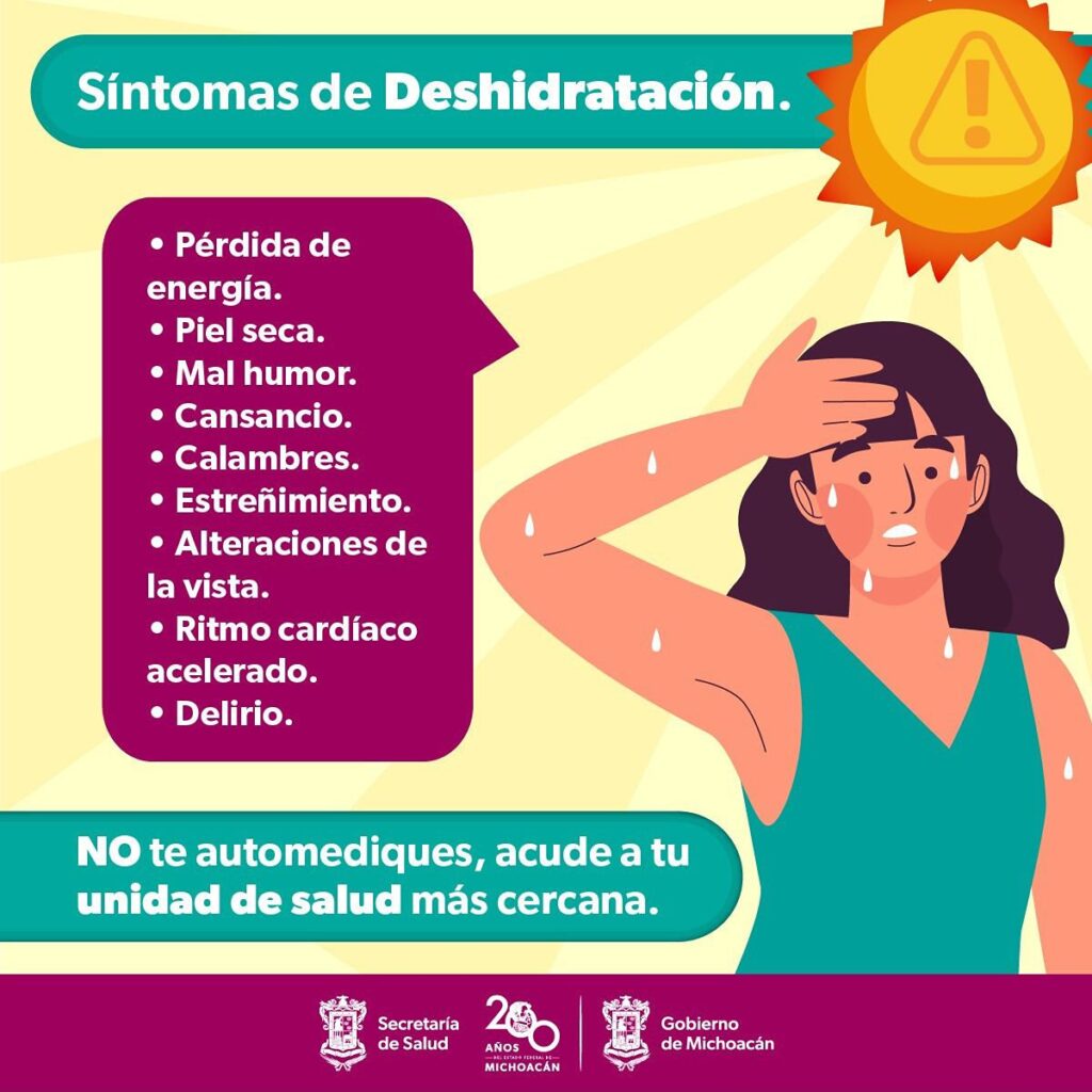 SSM indica medidas de prevencion contra afectaciones por calor