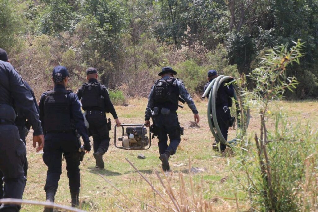 SSP neutraliza tomas ilegales de agua en Zirahuén - equipo