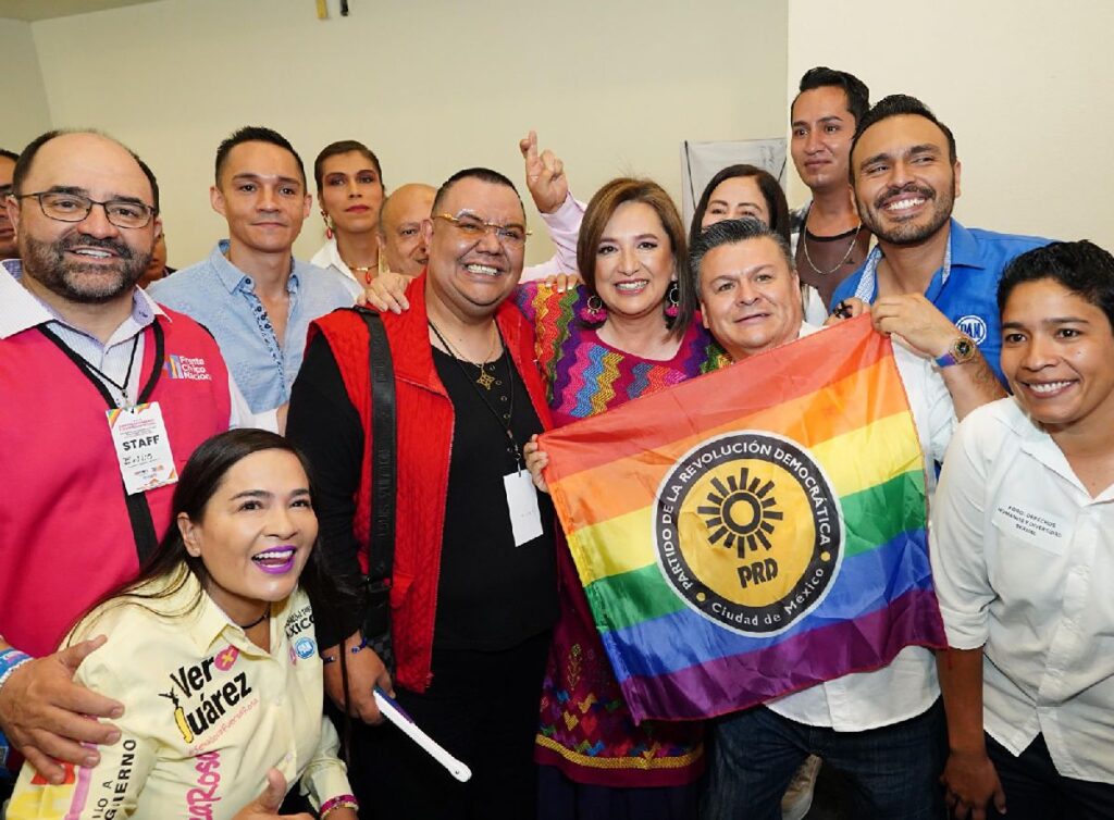 Xóchitl Gálvez inclusión y derechos LGBTTIQ+ - campaña