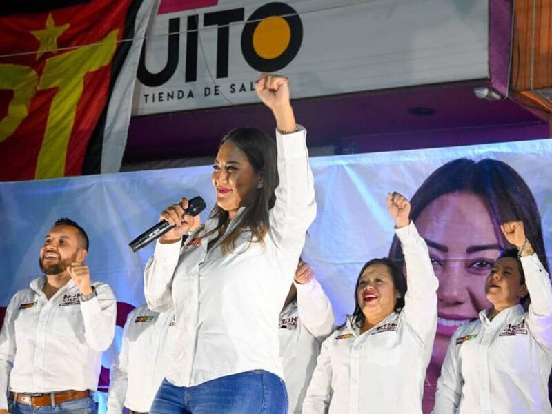 En Zacapu ¡vamos a ganar! el pueblo va con la transformación: Mónica Valdez