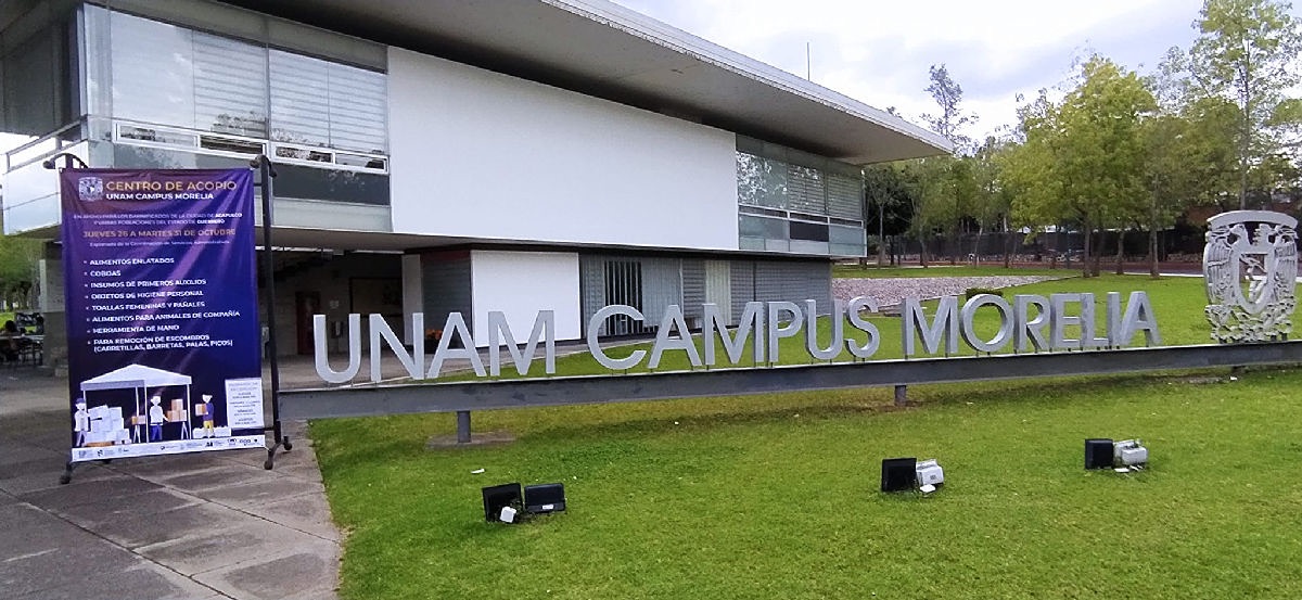 abre UNAM campus Morelia postrado en letras