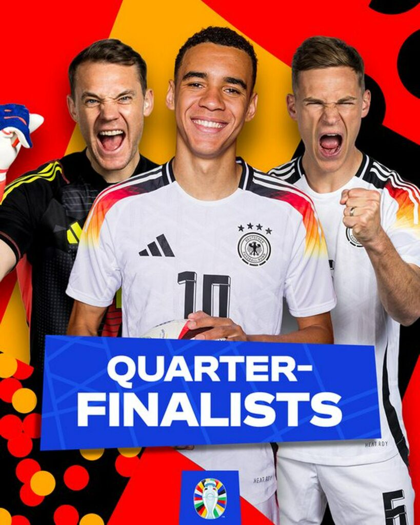 Alemania avanza en la Eurocopa - clasificado