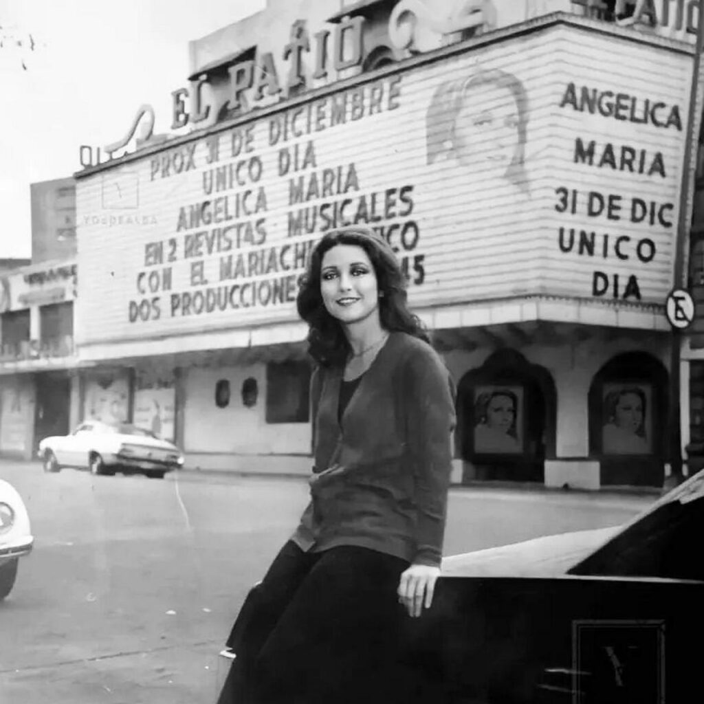 Angélica María se presentó en El Patio