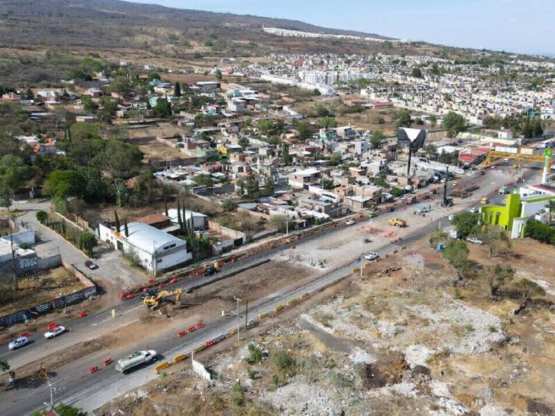 Paso superior vehicular de Villas del Pedregal beneficiará a mas de 40 mil personas