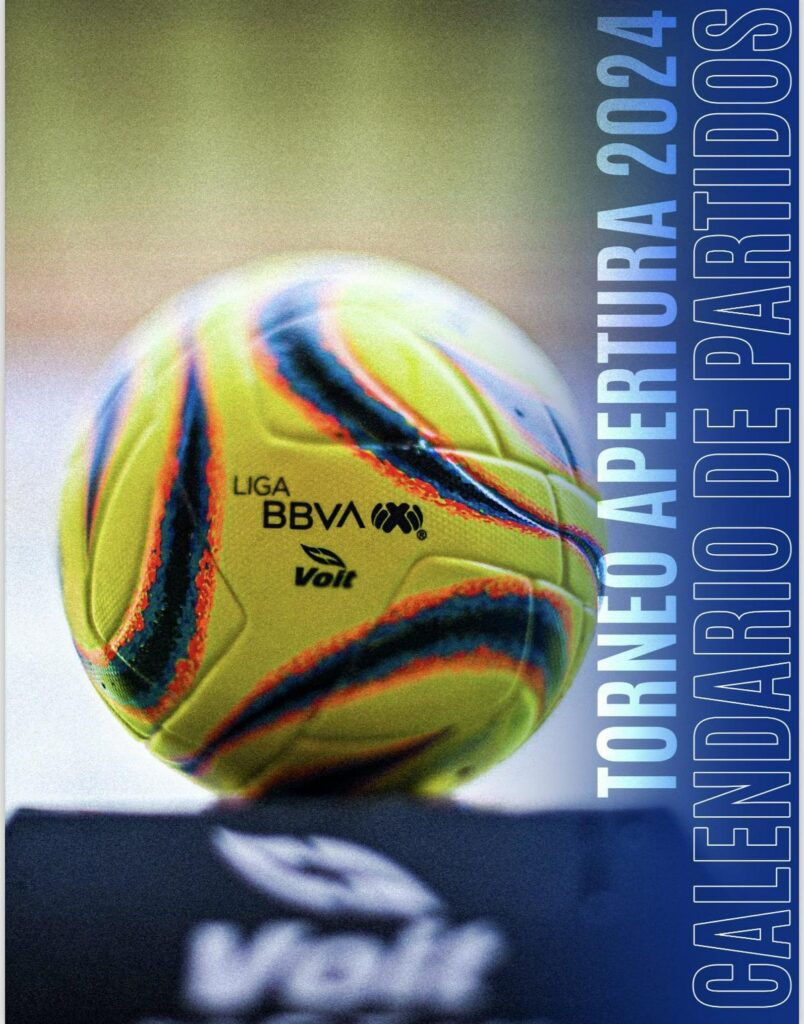 Calendario Liga MX Apertura 2024 - balón