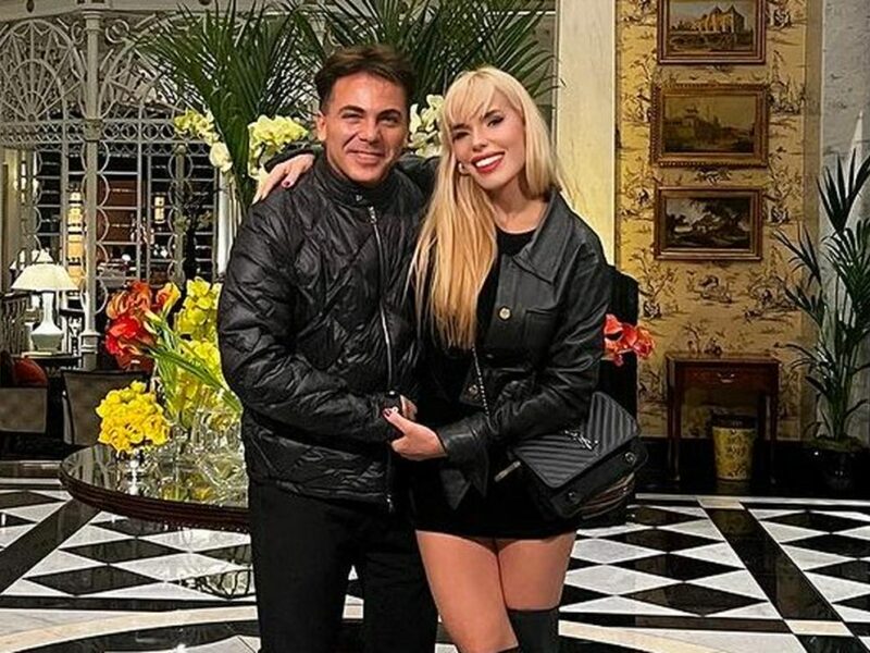 Cristian Castro aparece ante cámaras con Ingrid Wagner