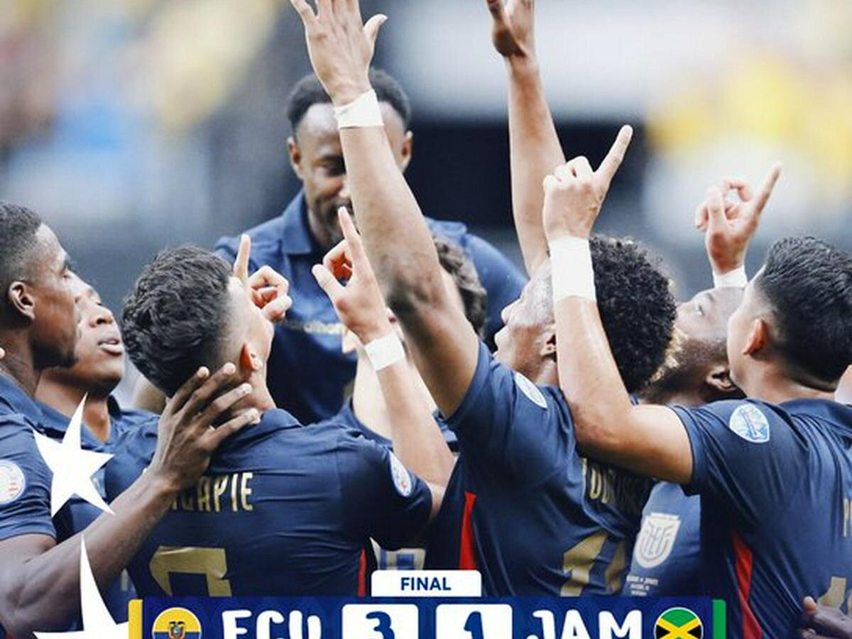 Copa América 2024: Ecuador revive al ganar 3-1 a Jamaica