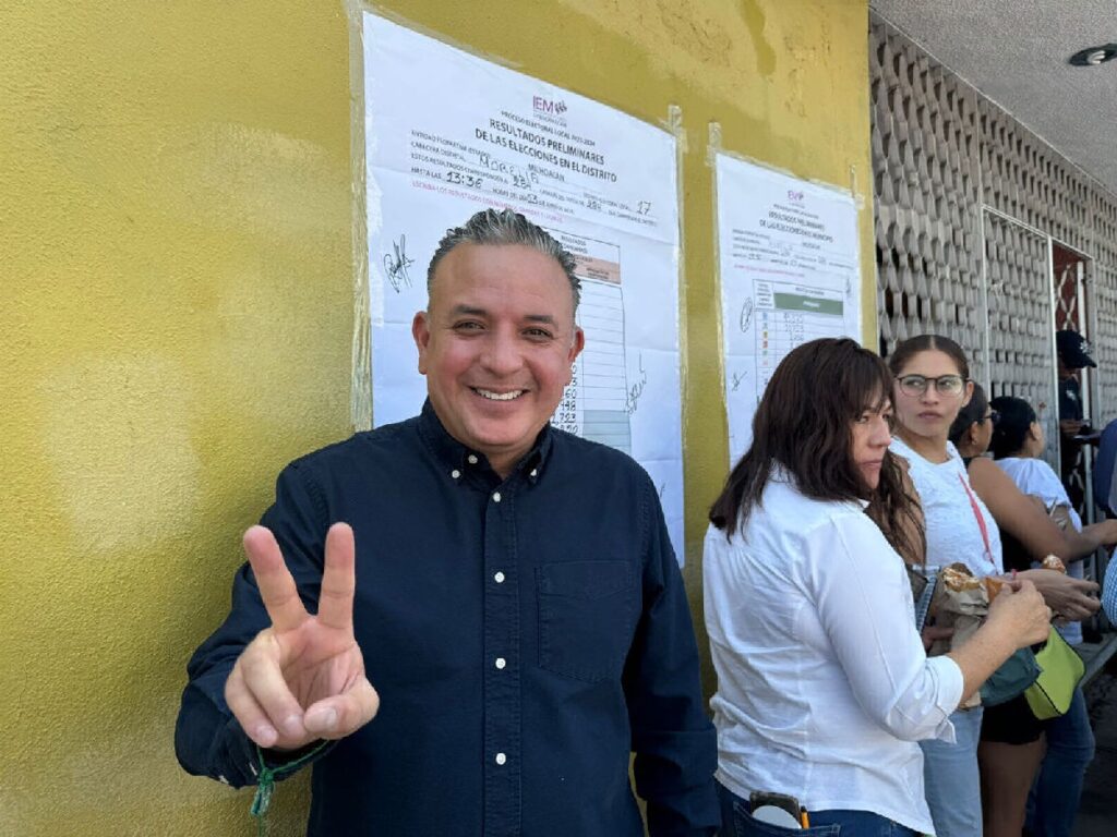 el candidato agradeció el respaldo a su proyecto