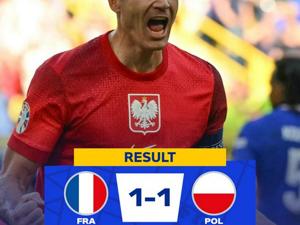 Eurocopa 2024: Francia sigue sin convencer, empata 1-1 con Polonia