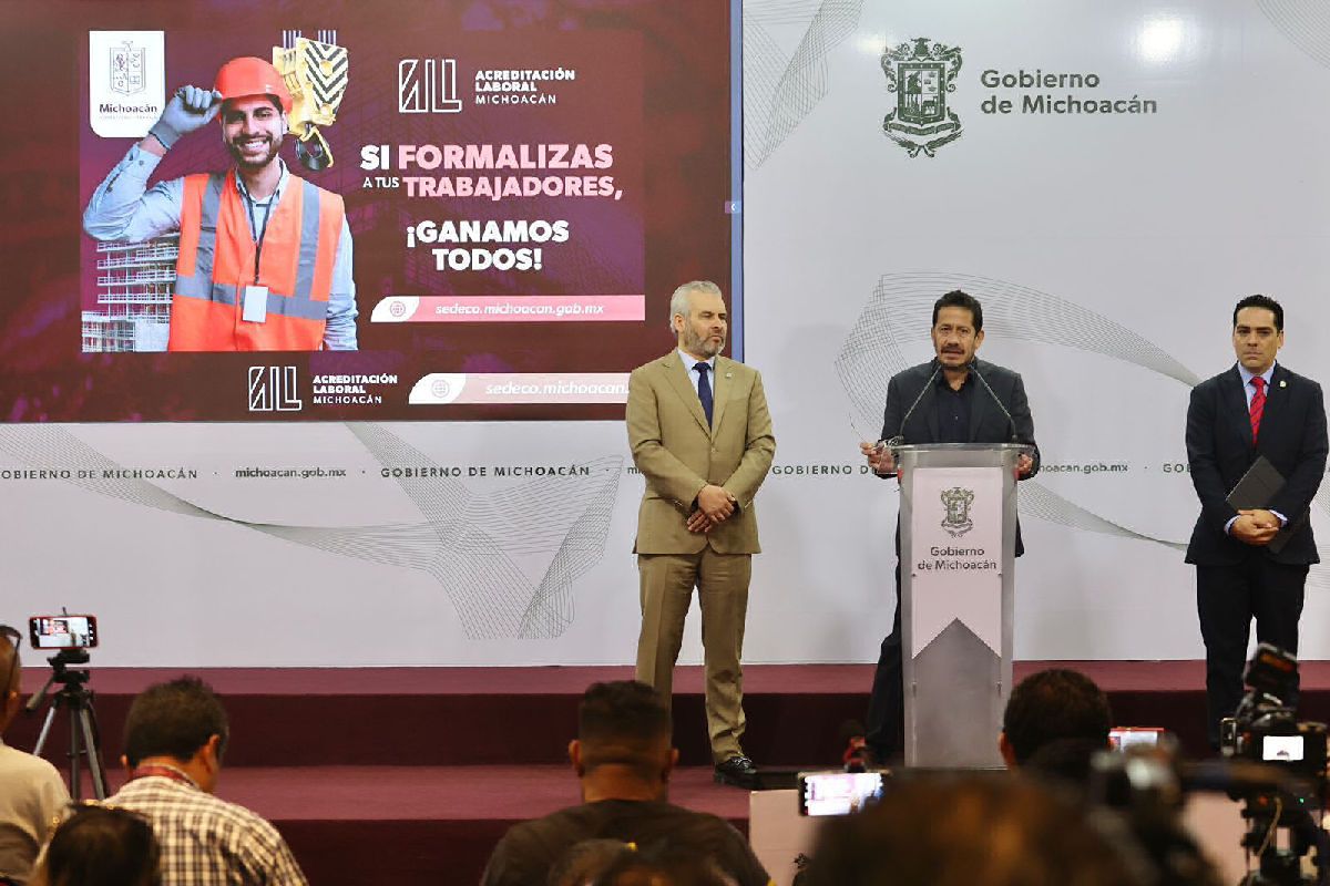 Gobierno de Michoacán da formalización laboral
