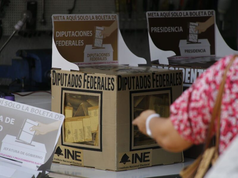INE llama a mantener la calma ante recuento de votos